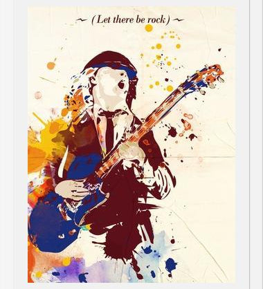 Cuadro Angus Young