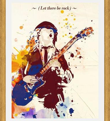 Cuadro Angus Young