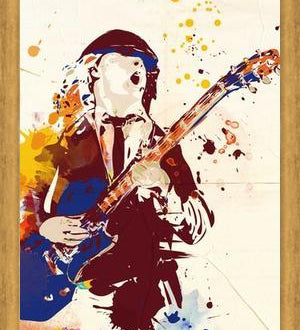 Cuadro Angus Young