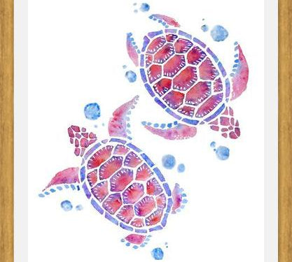 Cuadro tortugas acuaticas