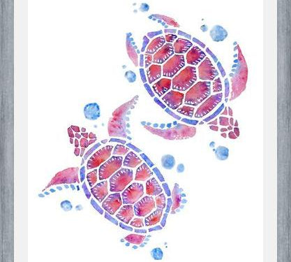 Cuadro tortugas acuaticas