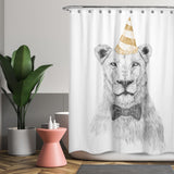 Cortina de baño Party Lion
