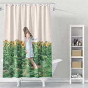 Cortina de Baño Lost in Sunflowers