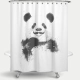 Cortina de baño Funny Panda