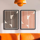 Set de Cuadros Minimalist Shapes