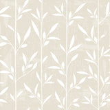 Papel Mural Hojas Blancas