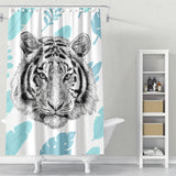 Cortina de Baño Tropical Tiger