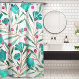 Cortina de Baño Turquoise Floral