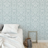 Papel Mural Shibori Celeste
