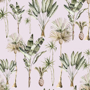 Mantel de Hule Rosa Tropical