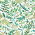 Papel Mural Botanical leaves and plants Bio Green