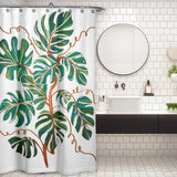 Cortina de Baño Monstera Deliciosa