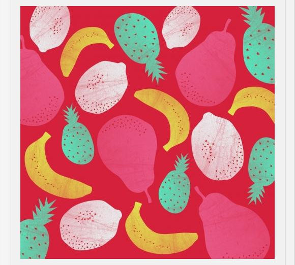 Enmarcado Fruit Salad
