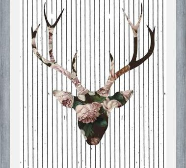 Cuadro Deer in Bloom