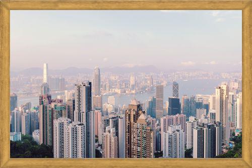 Cuadro Hongkong Skyline