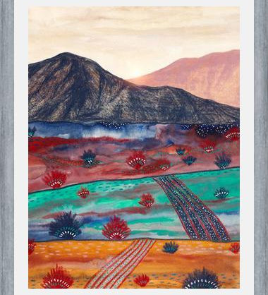 Cuadro Boho Hills In The Sunset