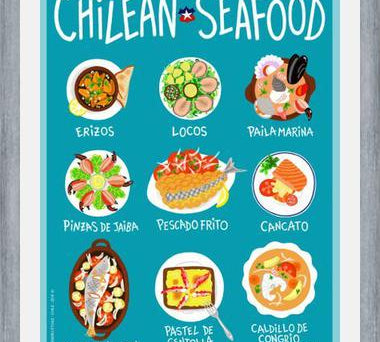 Cuadro Chilean Seafood