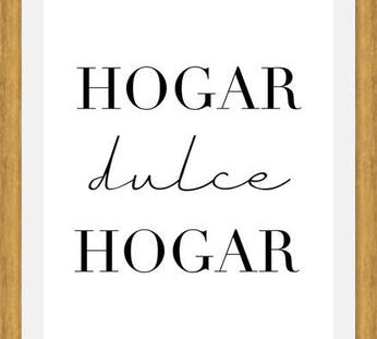 Cuadro Dulce Hogar