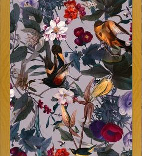 Cuadro Floral and Birds XL