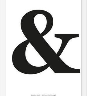 Cuadro Ampersand Georgia 01