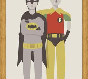 Cuadro Super Heroes