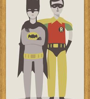 Cuadro Super Heroes