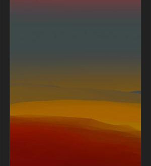 Cuadro Serene Sunset