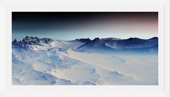 Cuadro Snowy Mountains