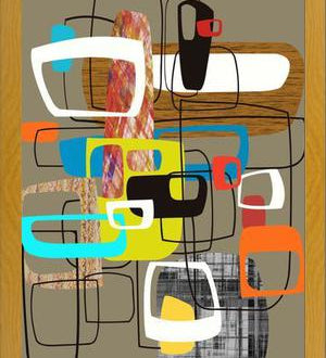 Cuadro Abstract Composition 853