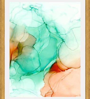 Cuadro Abstract Ink Movement II