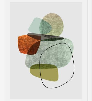 Cuadro Abstract Composition 823