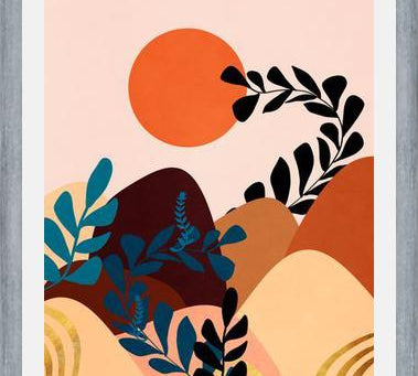 Cuadro A tropical landscape 3