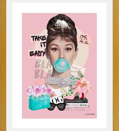 Cuadro Audrey esta.