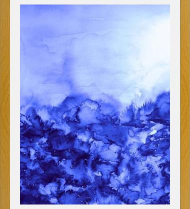 Cuadro INTO ETERNITY, INDIGO PURPLE