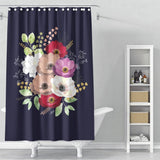 Cortina de Baño Anemonas Bouquet III
