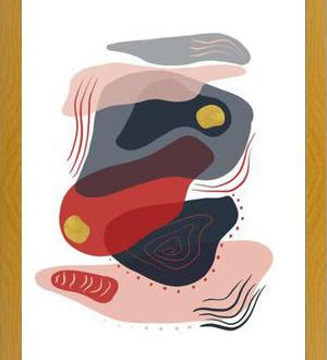 Cuadro Modern minimal forms 8