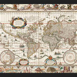 Cuadro Mapa Vintage