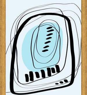 Cuadro Modern minimal forms 31