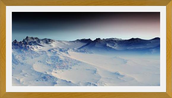 Cuadro Snowy Mountains