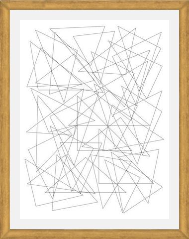 Cuadro Composición de Triângulos