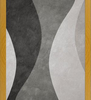 Cuadro Colección Ondas - Negro Y Blanco