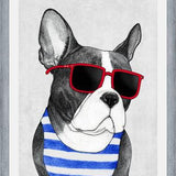 Cuadro Frenchie Summer Style