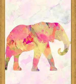 Cuadro Abstract Elephant
