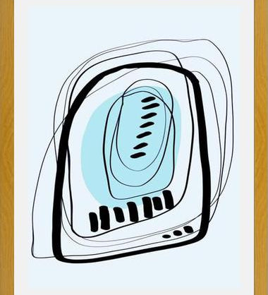 Cuadro Modern minimal forms 31