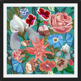 Cuadro Heirloom floral art bouquet