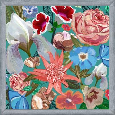 Cuadro Heirloom floral art bouquet