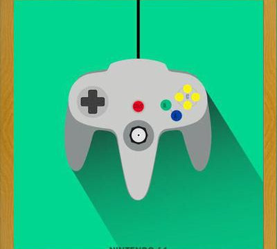 Cuadro Videojuego Nintendo 64