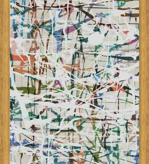 Cuadro Urban Pollock 8