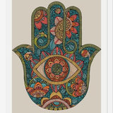 Cuadro Hamsa