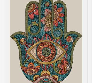 Cuadro Hamsa